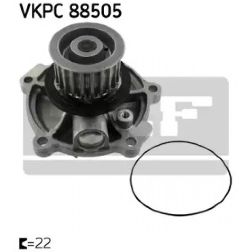 VKPC 88505 SKF - Насос охолоджуючої рідини
